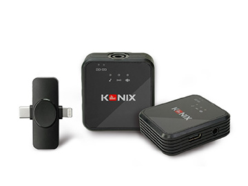 KONIX G6無線收音麥克風 一對二 
