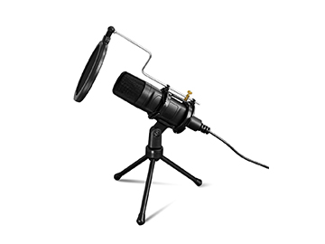 KONIX コンデンサー型単一指向性プロフェッショナルマイクセット