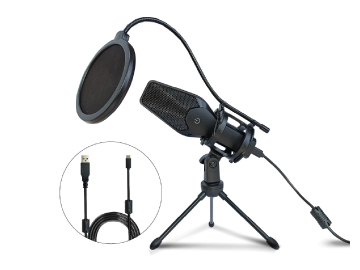 KONIX コンデンサー型単一指向性プロフェッショナルマイクセット